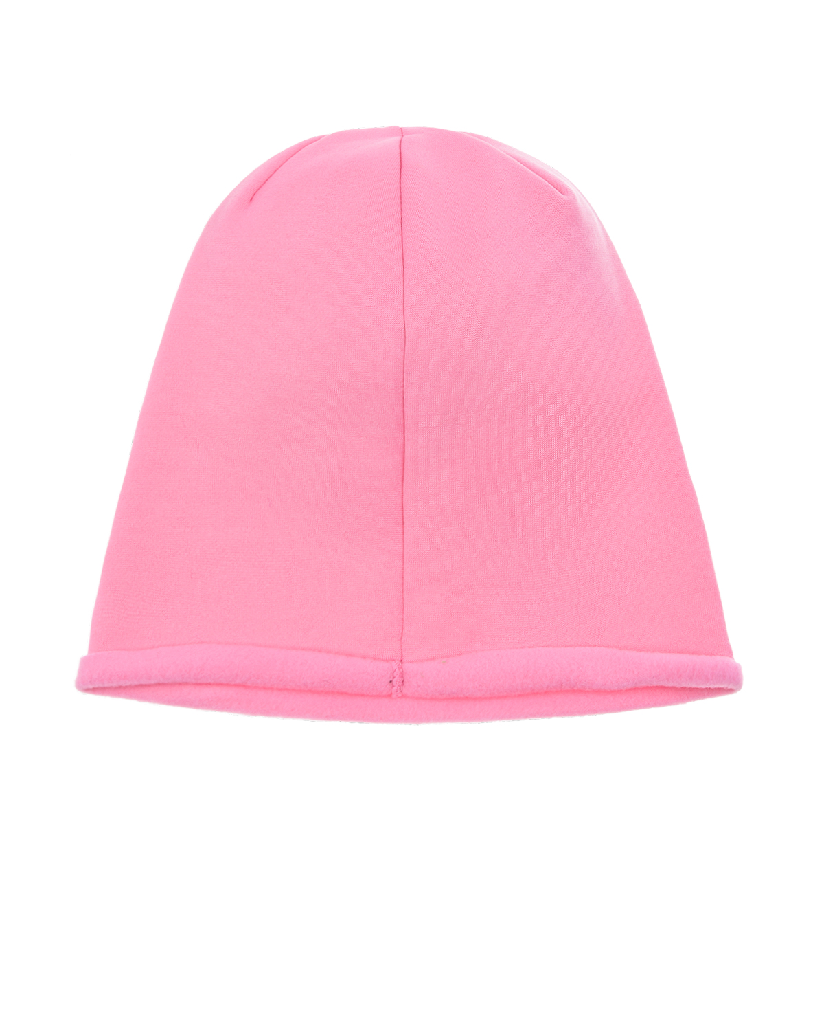 Розовая шапка с сердечком из пайеток Catya детская - фото 2