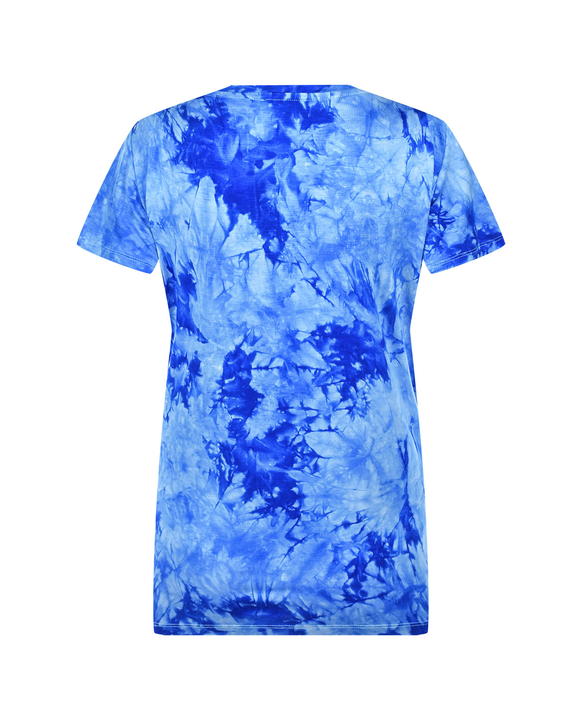 Синяя футболка с надписью "FOLLOW" Dan Maralex, размер 44, цвет нет цвета - фото 5