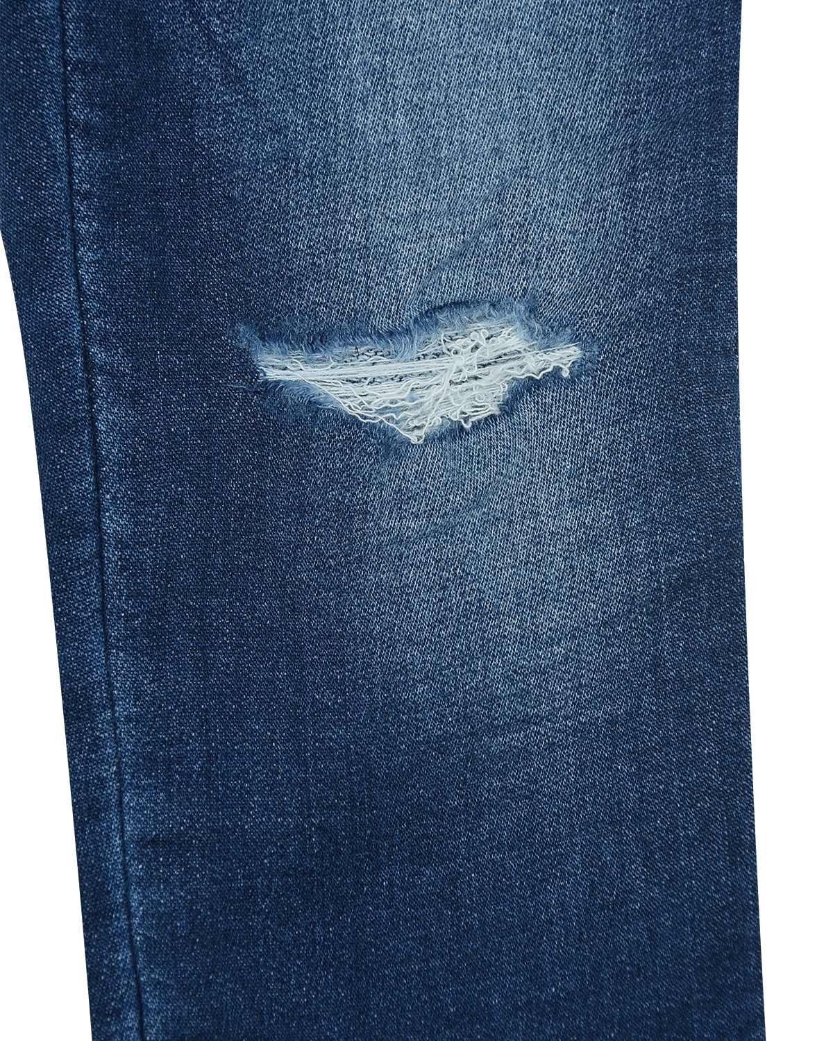 Голубые джинсы с разрезами Diesel детские - фото 4