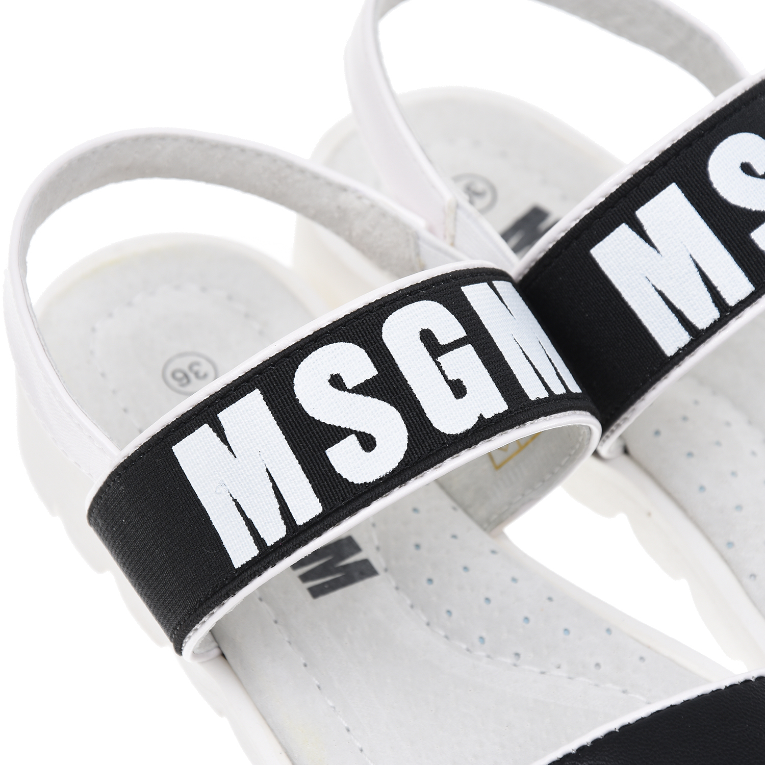 Босоножки MSGM детские, размер 34, цвет черный - фото 6