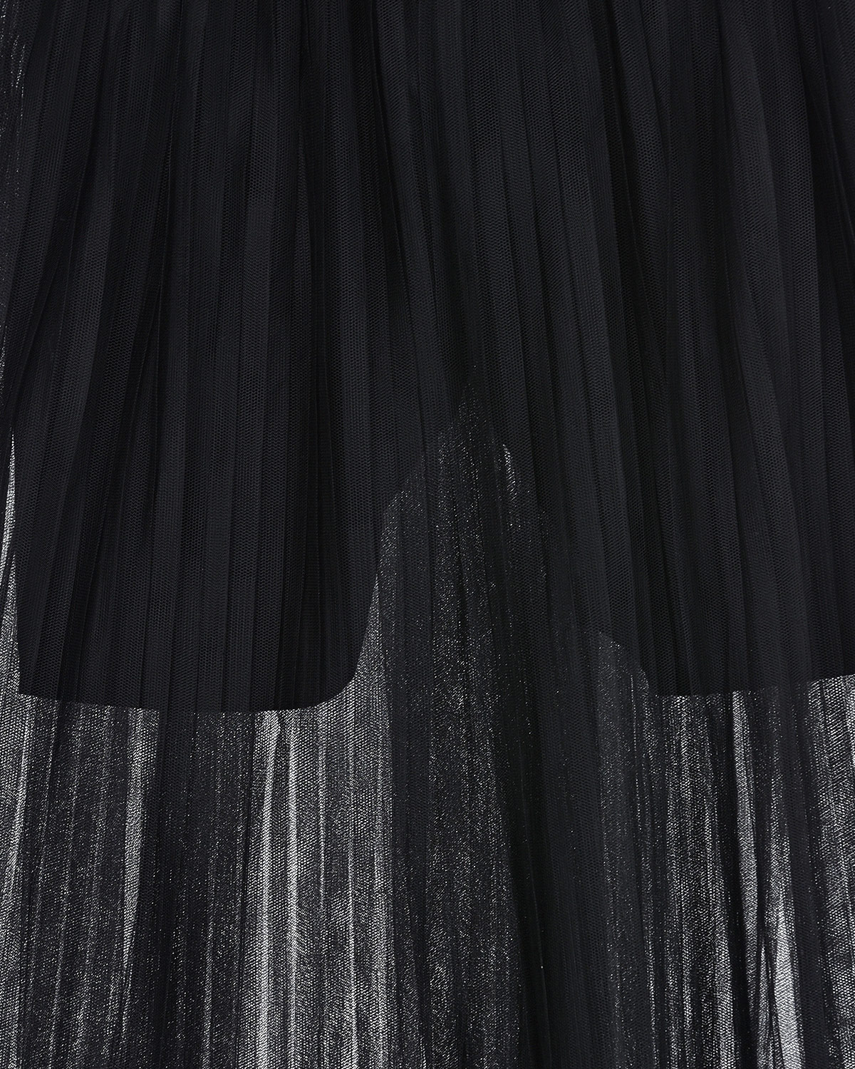 Черная плиссированная юбка Monnalisa детская, размер 140, цвет черный - фото 3