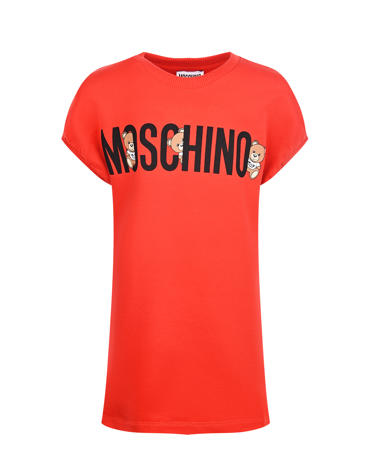 Красная футболка Moschino