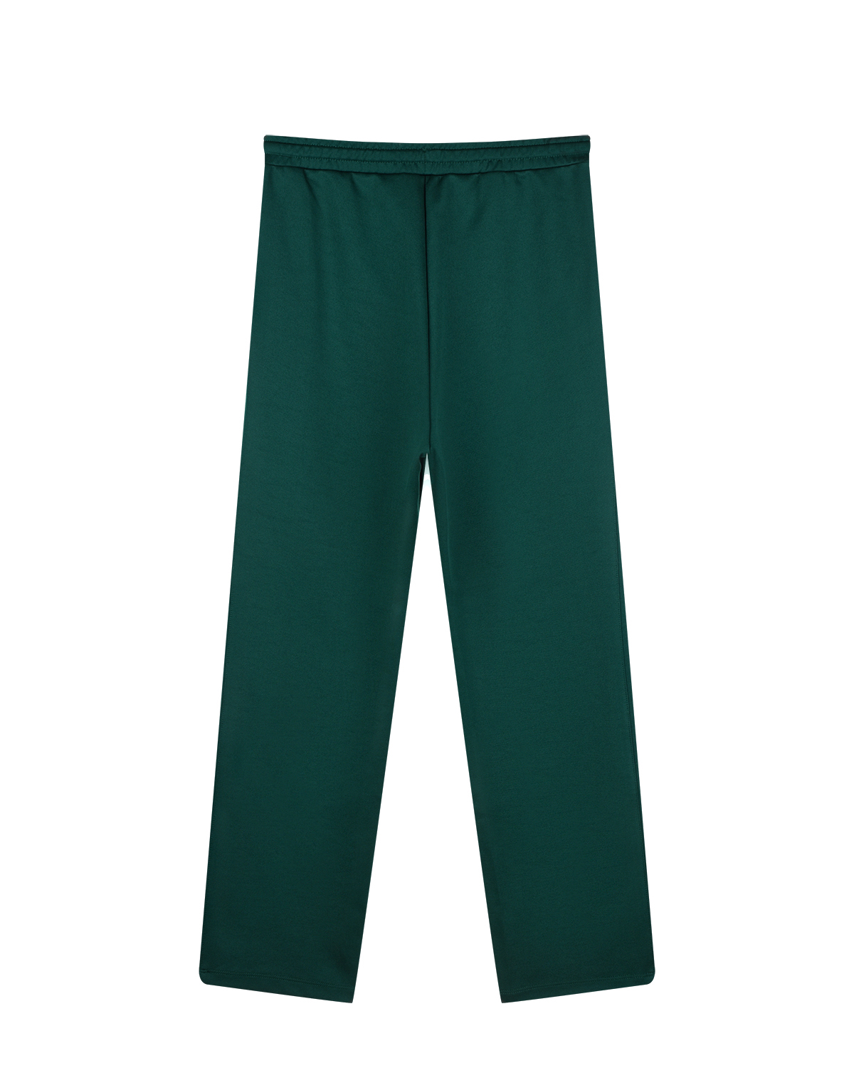 Зеленые спортивные брюки с белыми лампасами No. 21 детские - фото 2