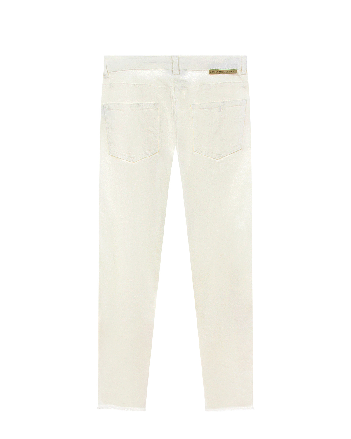 Белые джинсы skinny fit Stella McCartney, размер 176, цвет белый - фото 2