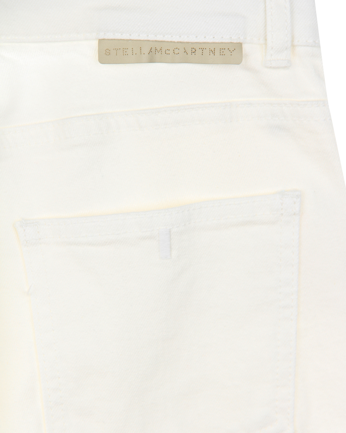 Белые джинсы skinny fit Stella McCartney, размер 176, цвет белый - фото 4