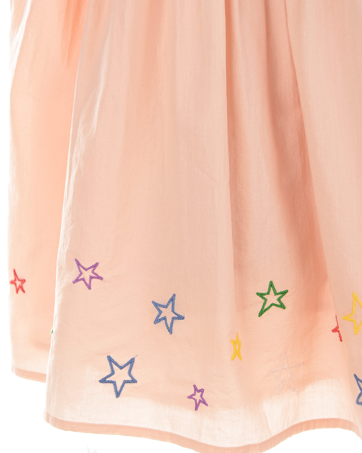 Розовое платье с вышивкой "русалки" Stella McCartney детское - фото 7
