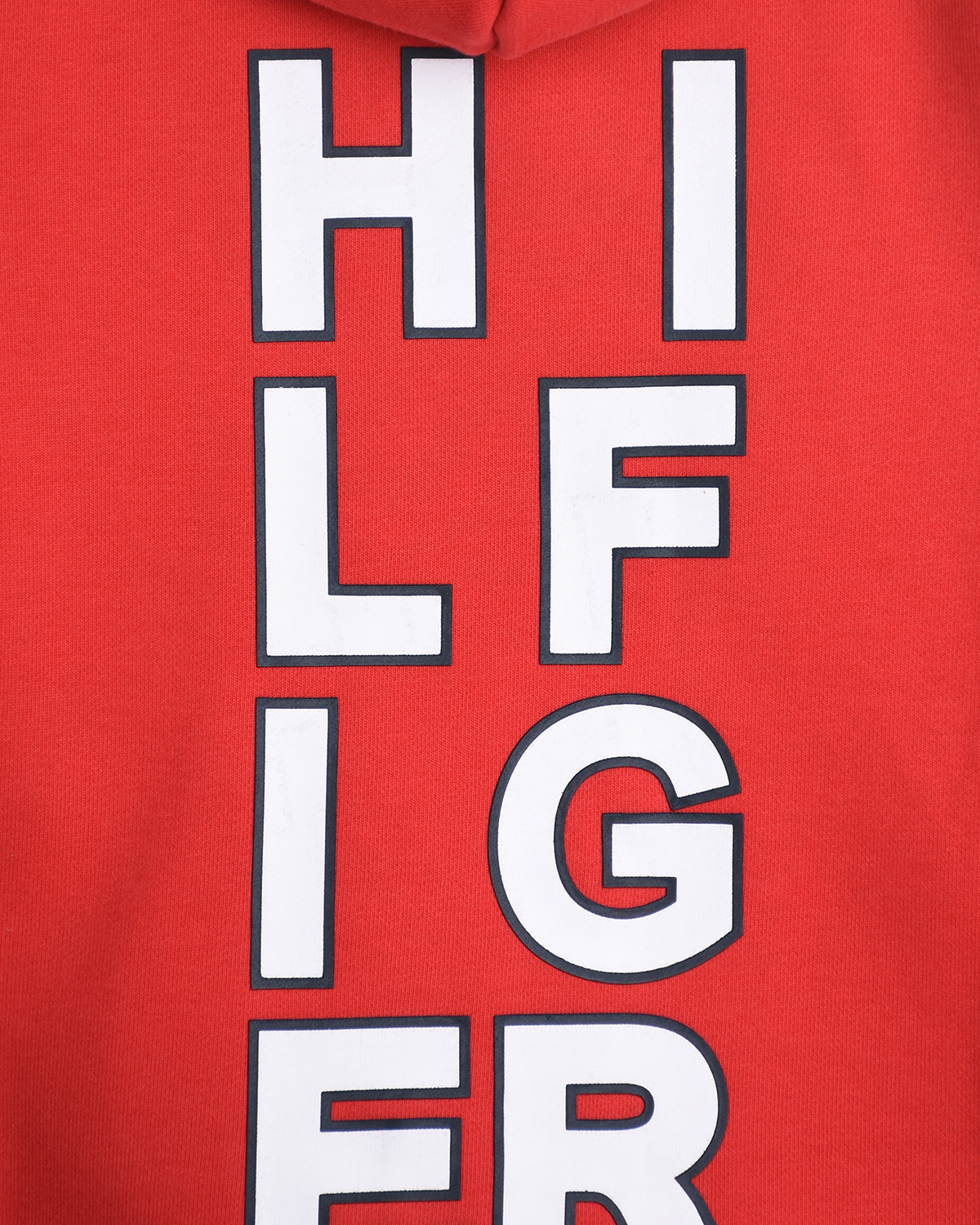 Красная толстовка-худи с логотипом Tommy Hilfiger детская - фото 4