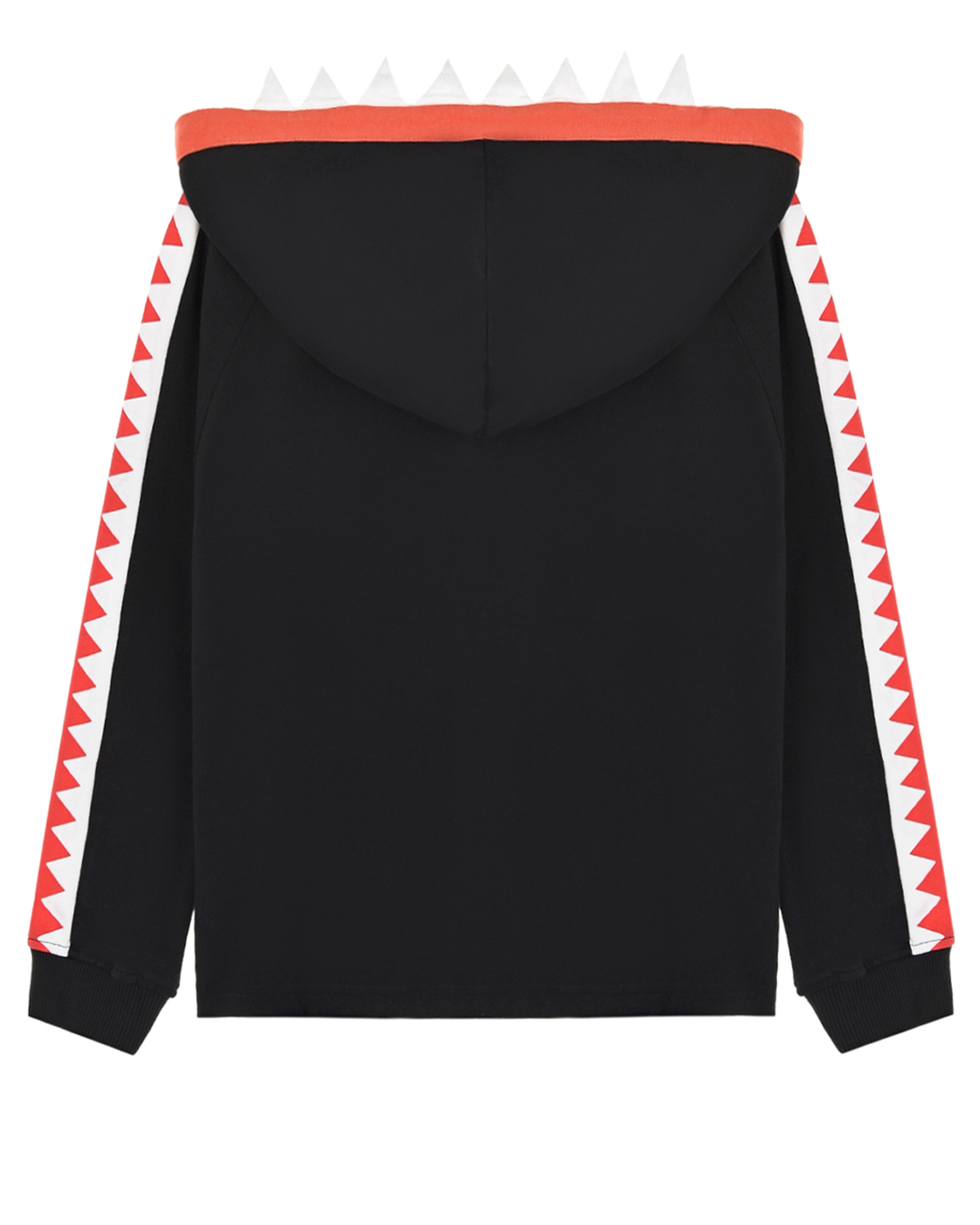 Спортивная куртка с принтом "Respect the locals" Yporque детская, размер 104, цвет черный - фото 2