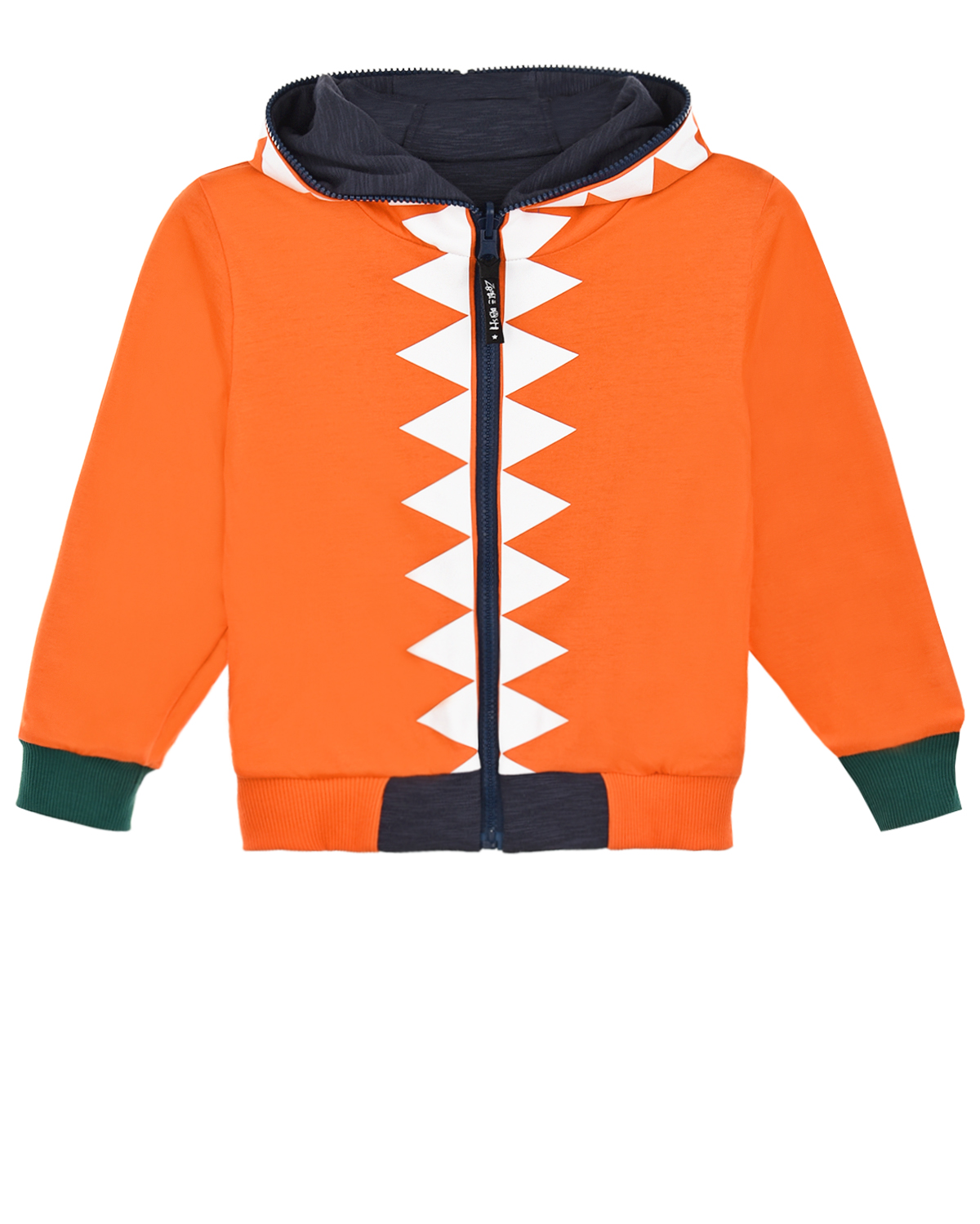 Двухсторонняя спортивная куртка Zombie Dash детская, размер 104, цвет мультиколор - фото 2