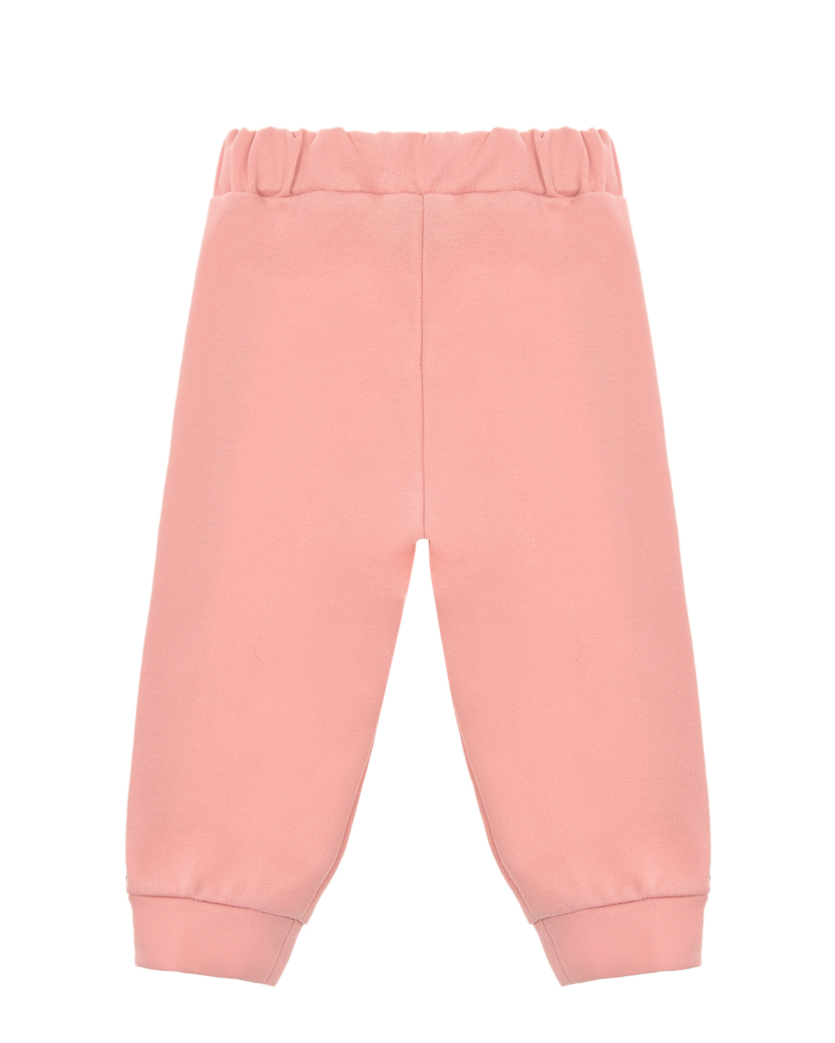 Розовые спортивные брюки с лампасами Fendi детские, размер 68, цвет розовый - фото 2