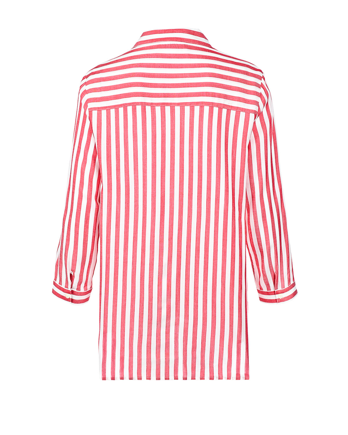 Рубашка для беременных с принтом в полоску Pietro Brunelli, размер 40, цвет мультиколор - фото 5