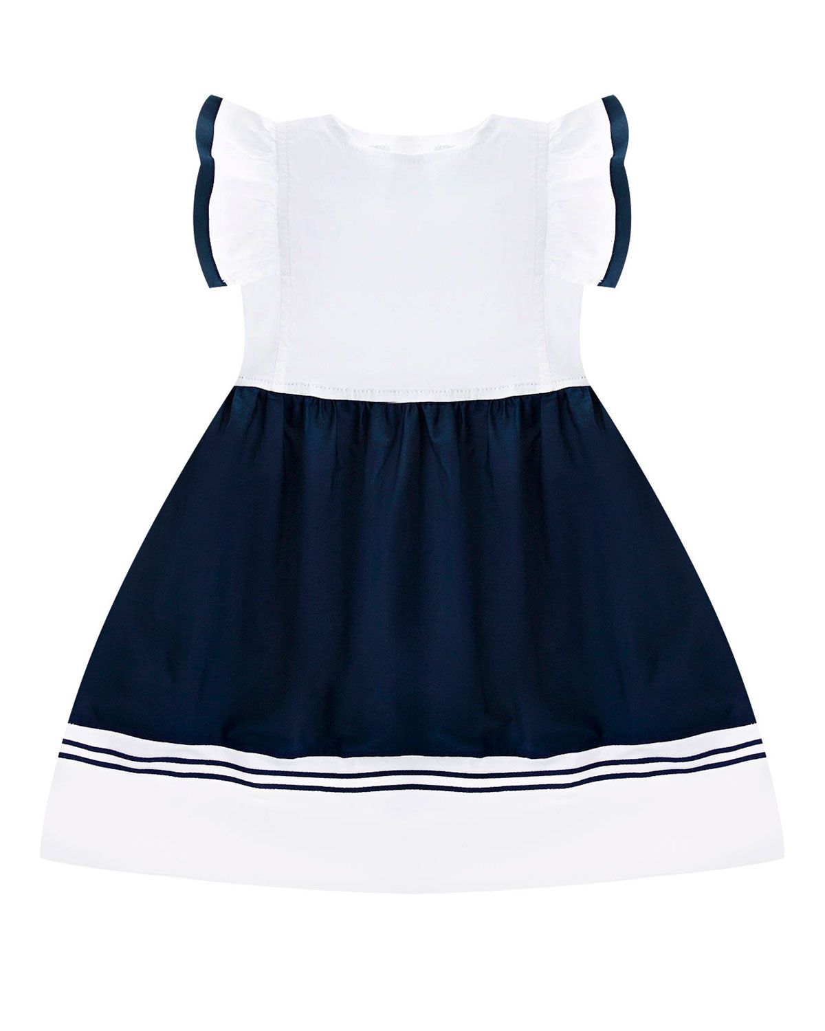 Платье с рукавами-воланами в комплекте с шортикам Aletta детское - фото 1