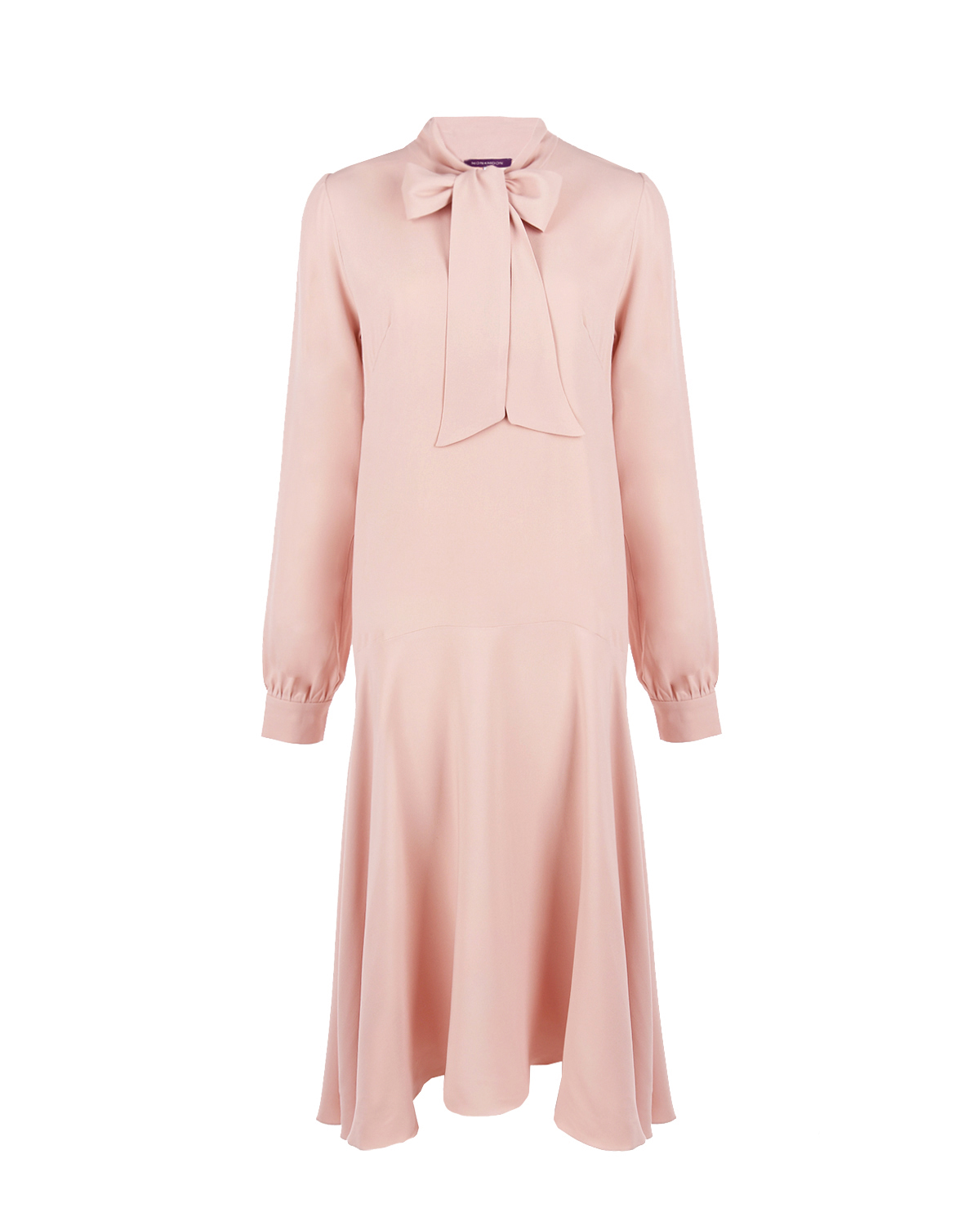 Платье-миди для беременных пудрового цвета Monamoon, размер 44