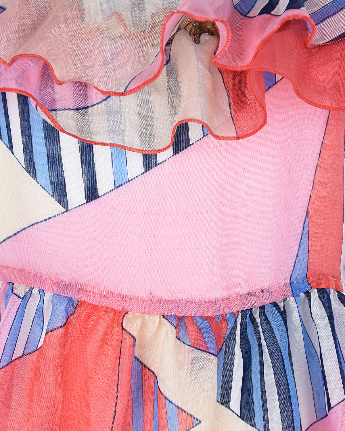 Пляжное платье с абстрактным принтом Aletta детское - фото 3