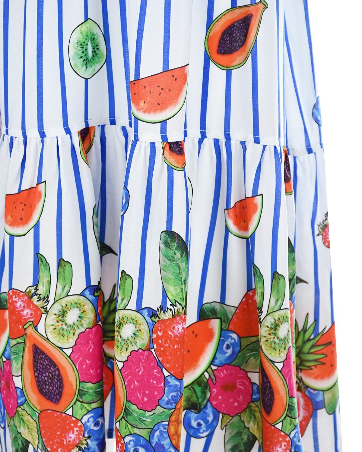 Платье с принтом "фрукты" Aletta детское - фото 3