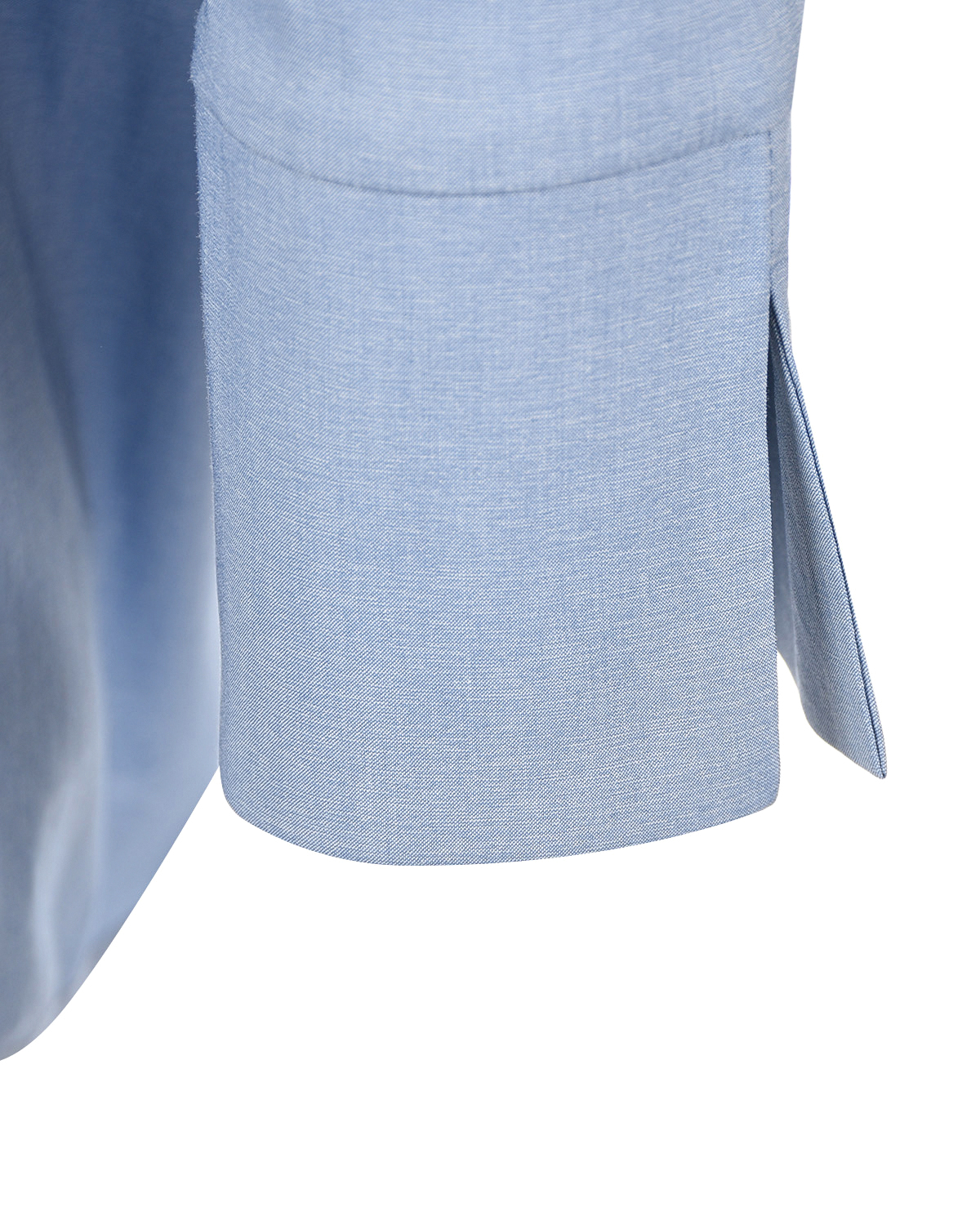 Синяя блуза с рукавами 3/4 Attesa, размер 38, цвет синий Синяя блуза с рукавами 3/4 Attesa - фото 3
