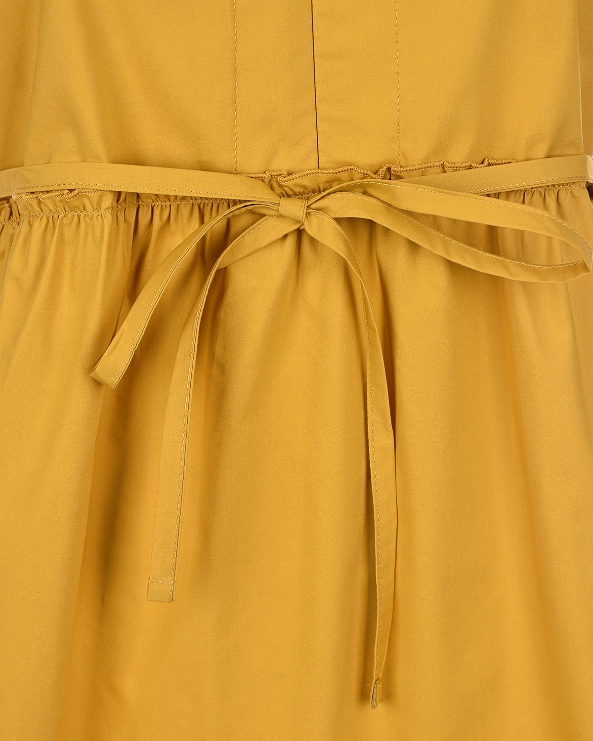 Желтая блуза без рукавов Attesa, размер 38, цвет желтый - фото 3