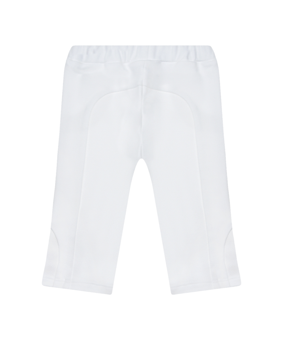 Белые спортивные брюки для девочек Balmain детские, размер 68, цвет нет цвета - фото 2