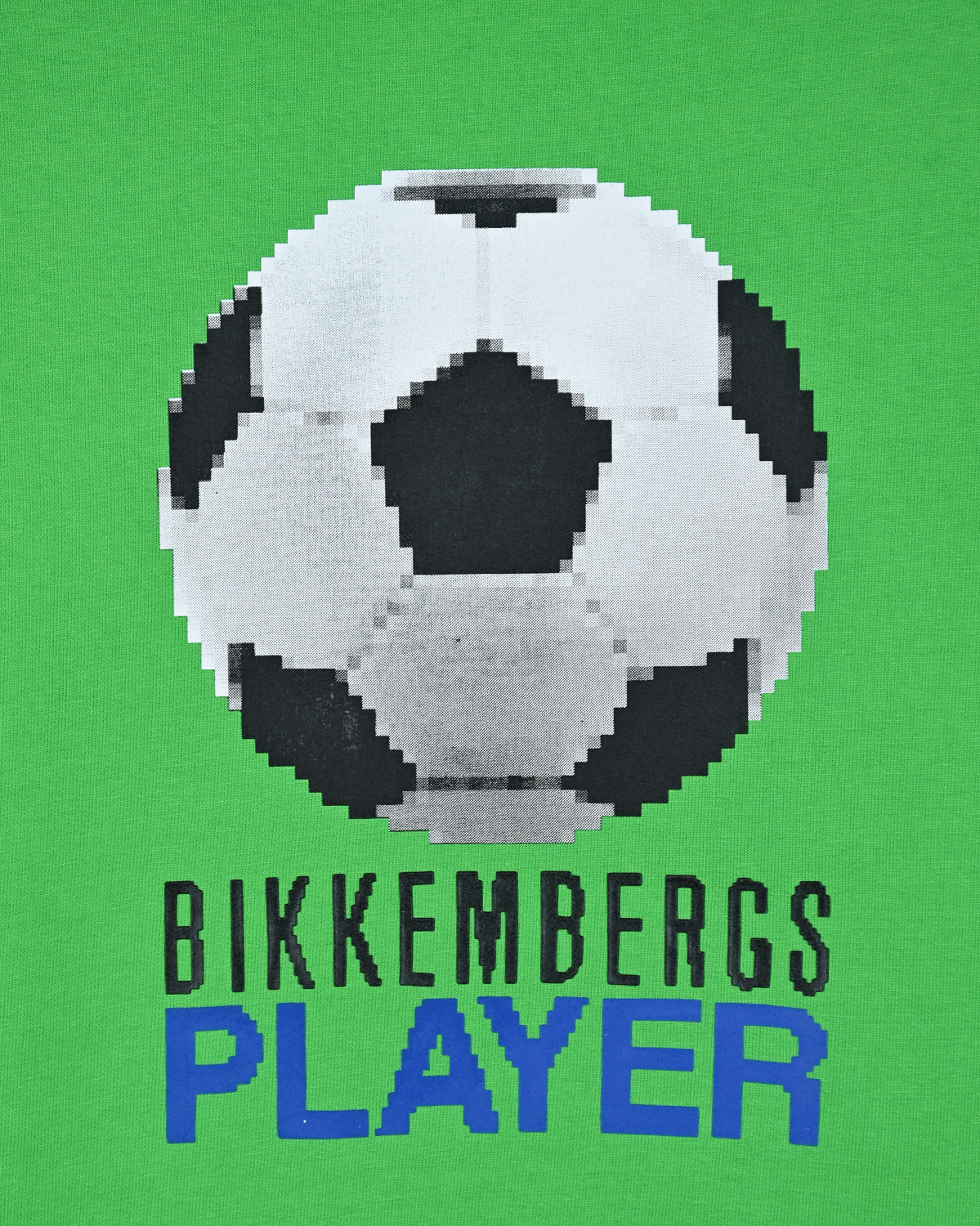 Зеленый свитшот с принтом "Футбольный мяч" Bikkembergs детский, размер 92 - фото 3