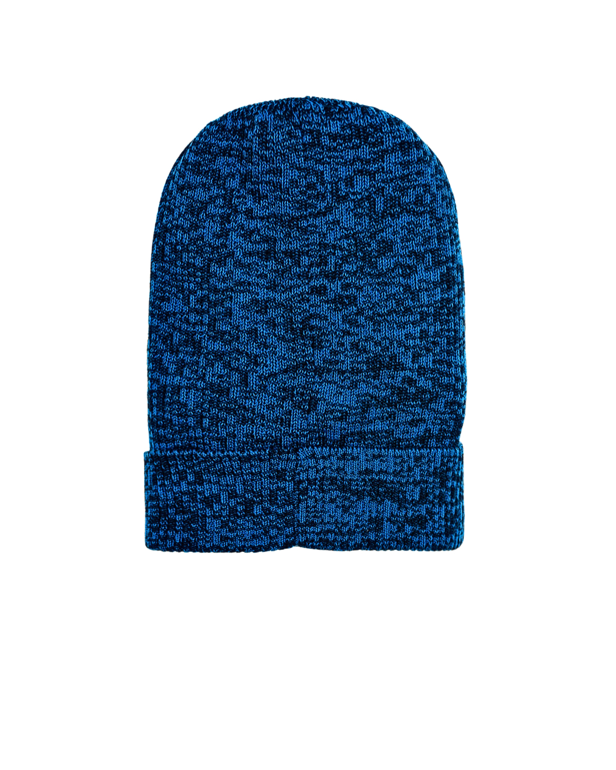 Синяя шапка с отворотом Catya детская, размер 51, цвет синий - фото 2