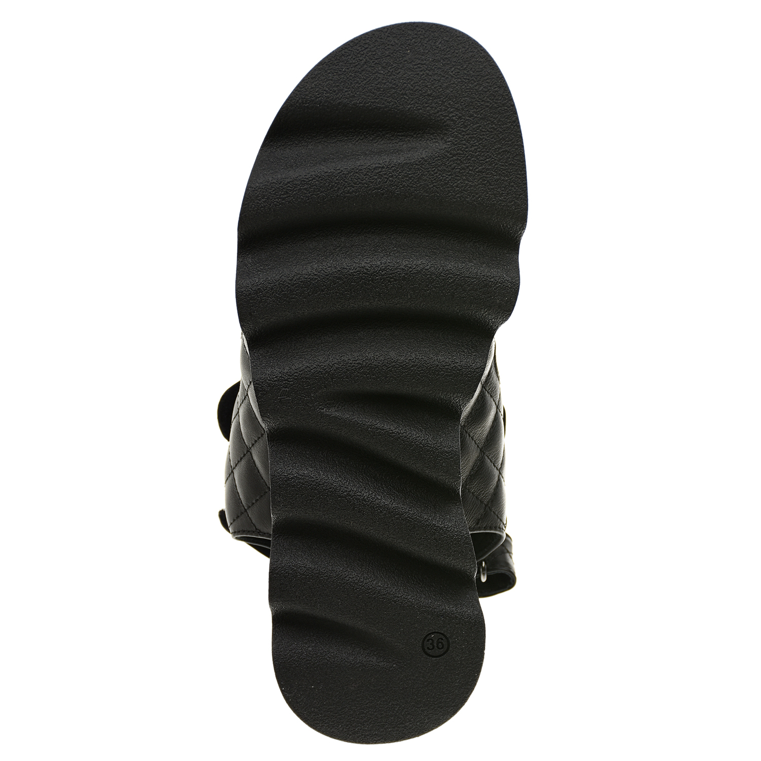 Черные кожаные босоножки CHERIE детские, размер 34, цвет черный - фото 5