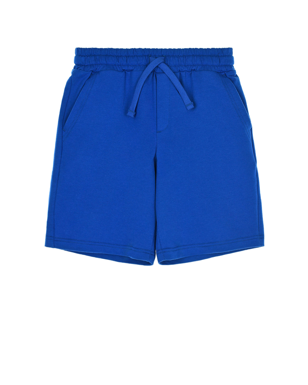 Синие шорты из тонкого трикотажа Dolce&Gabbana детские, размер 98, цвет нет цвета - фото 1