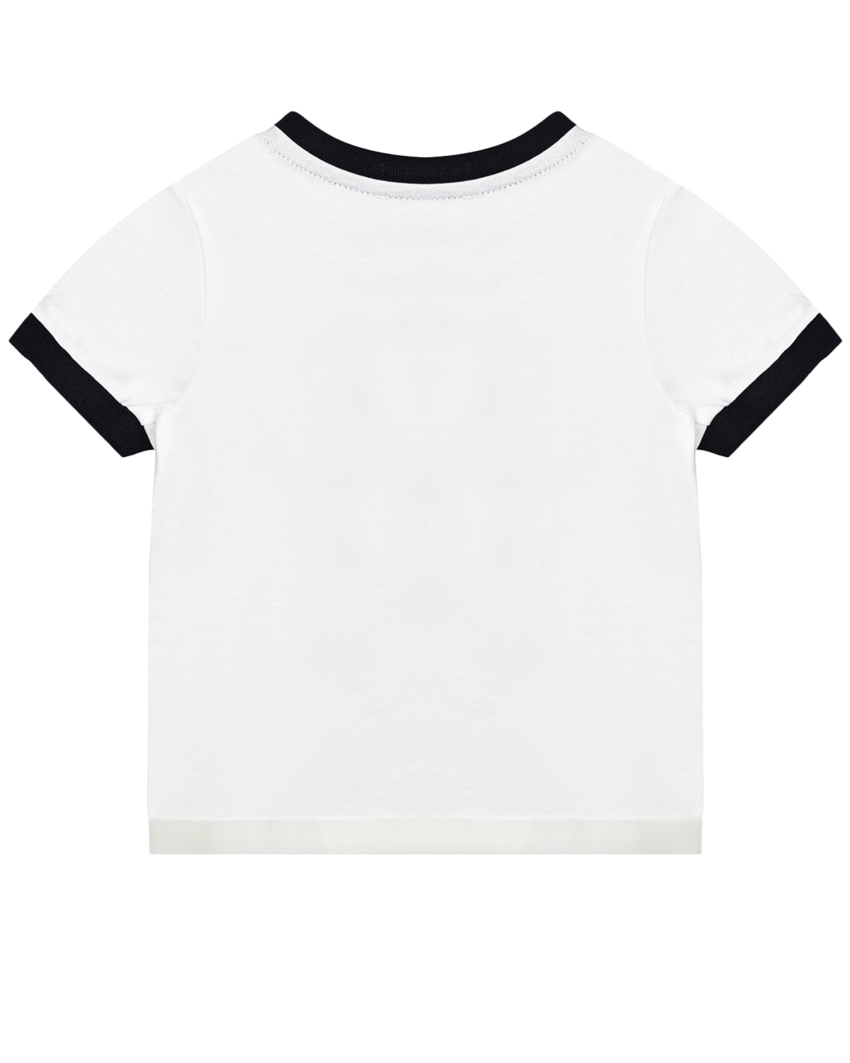 Белая футболка с принтом "корона" Dolce&Gabbana детская, размер 104, цвет белый - фото 2