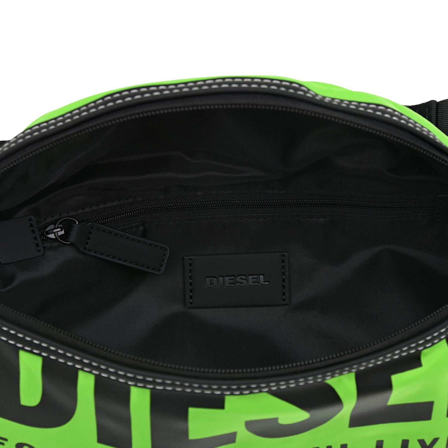 Зеленая сумка-пояс, 50x17x10 см Diesel детская, размер unica, цвет зеленый - фото 4