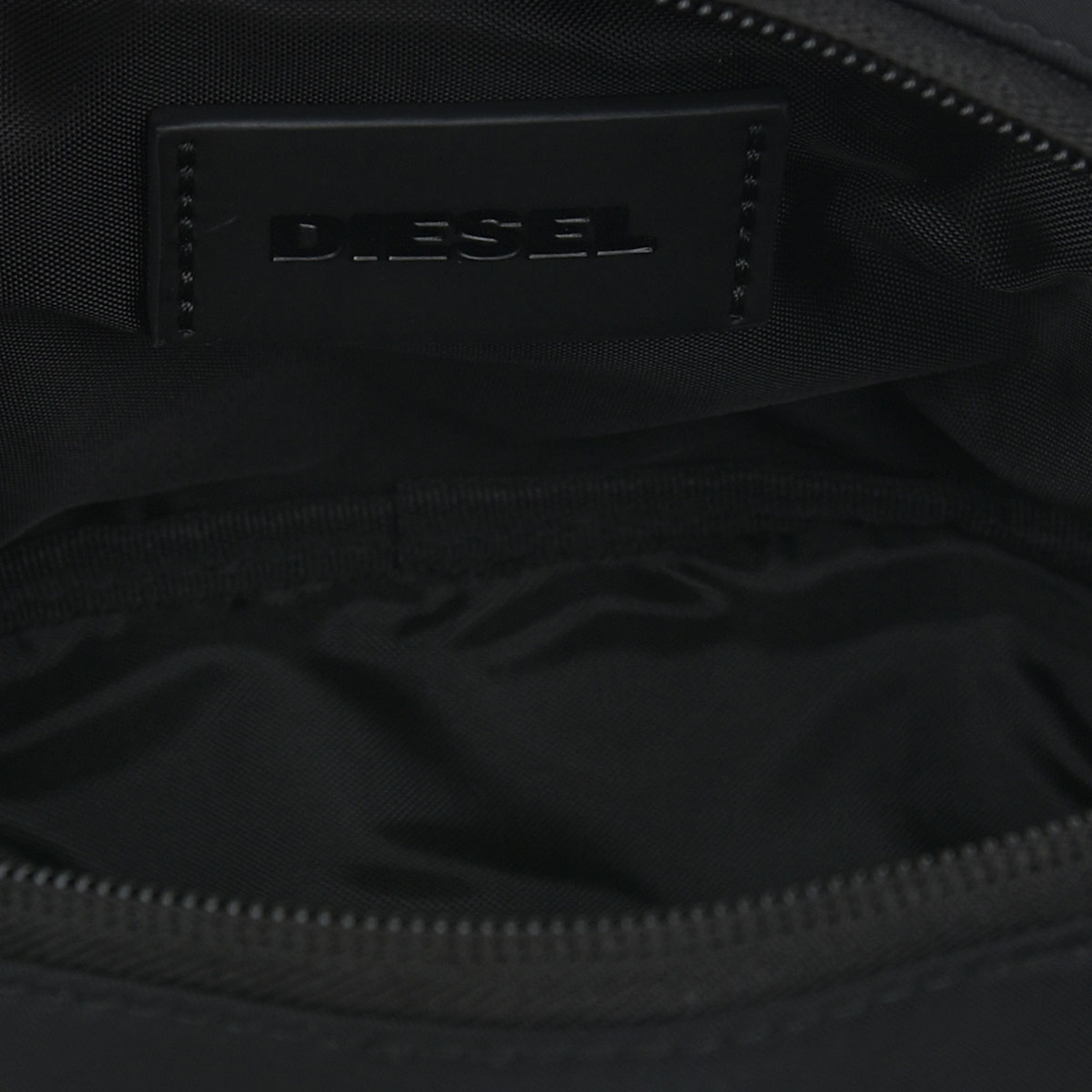 Черная сумка-пояс с надписями, 17x13x4 см Diesel детская, размер unica, цвет черный - фото 5