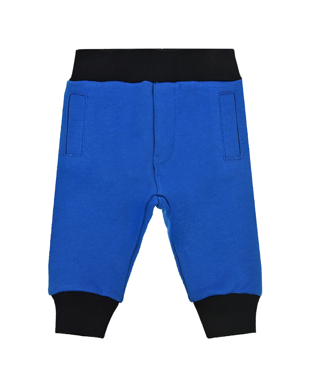 Спортивные брюки с неоновым принтом Diesel детские, размер 80, цвет синий - фото 1
