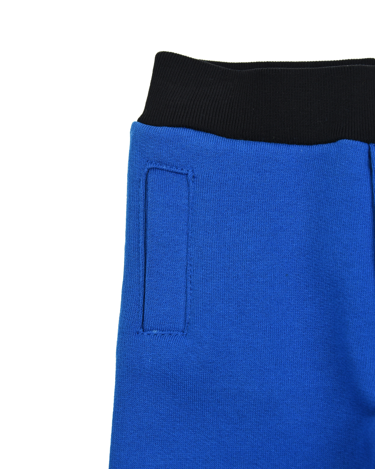Спортивные брюки с неоновым принтом Diesel детские, размер 80, цвет синий - фото 3