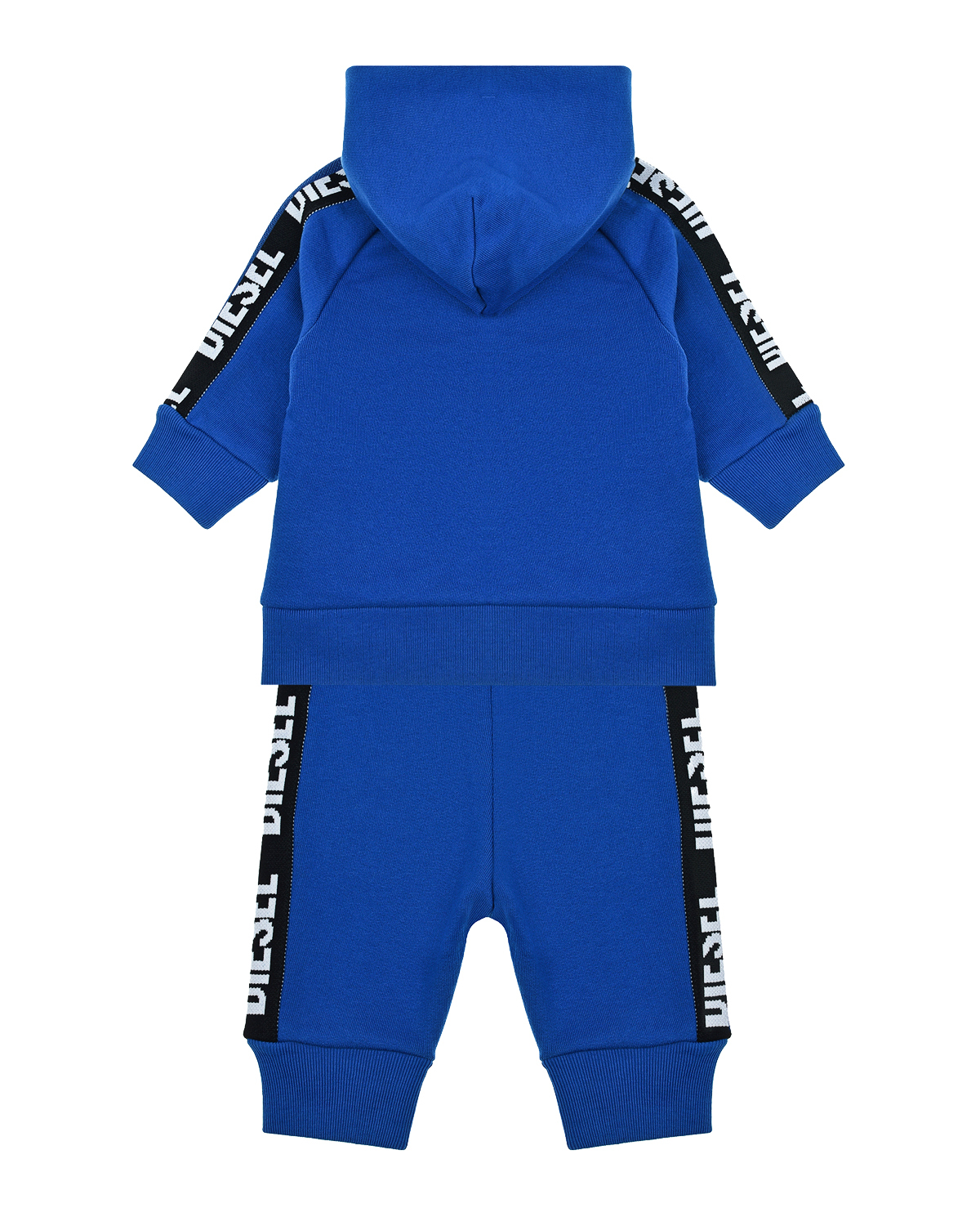 Синий спортивный костюм с лампасами Diesel детский, размер 62 - фото 2