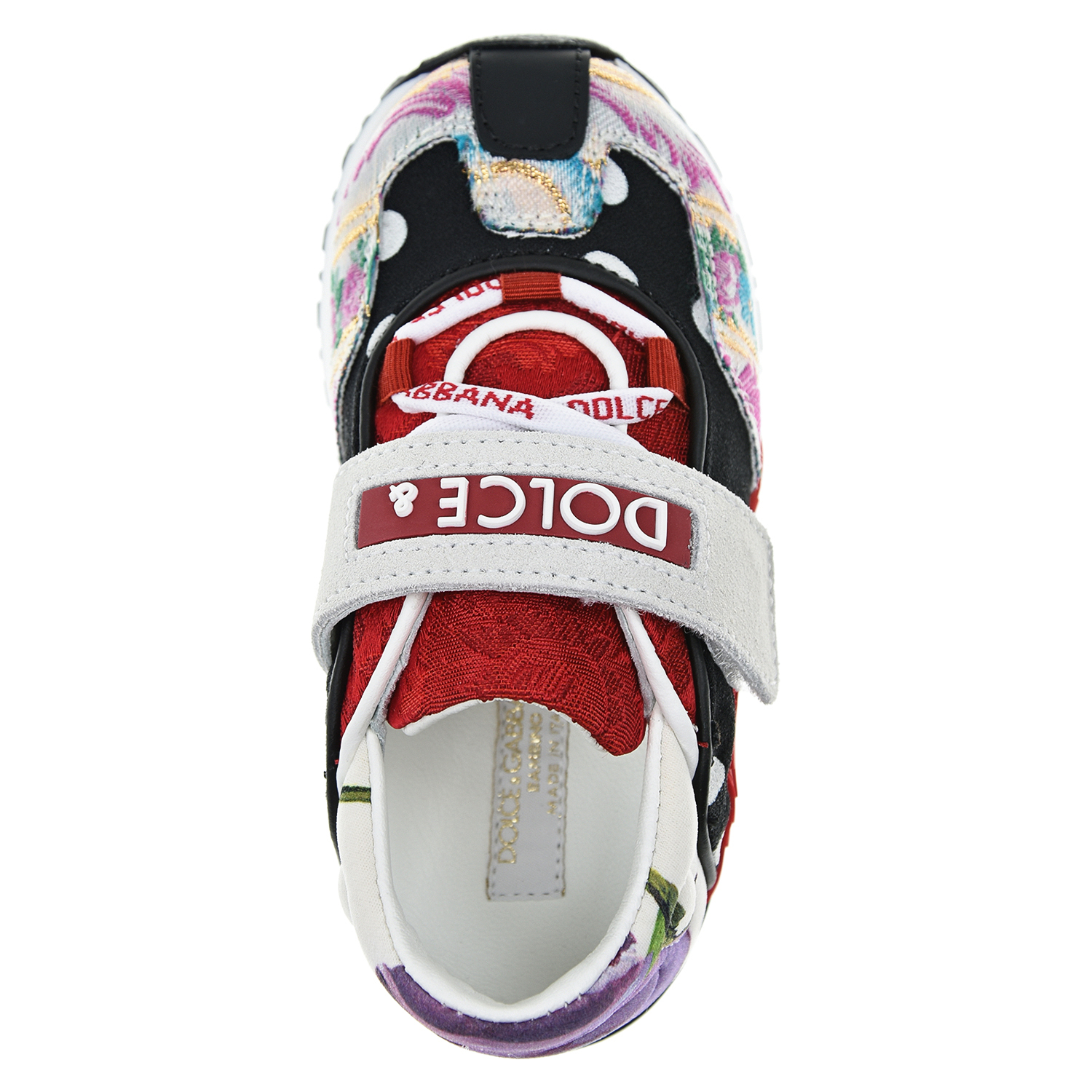Кроссовки в стиле patchwork Dolce&Gabbana детские, размер 20, цвет нет цвета - фото 5