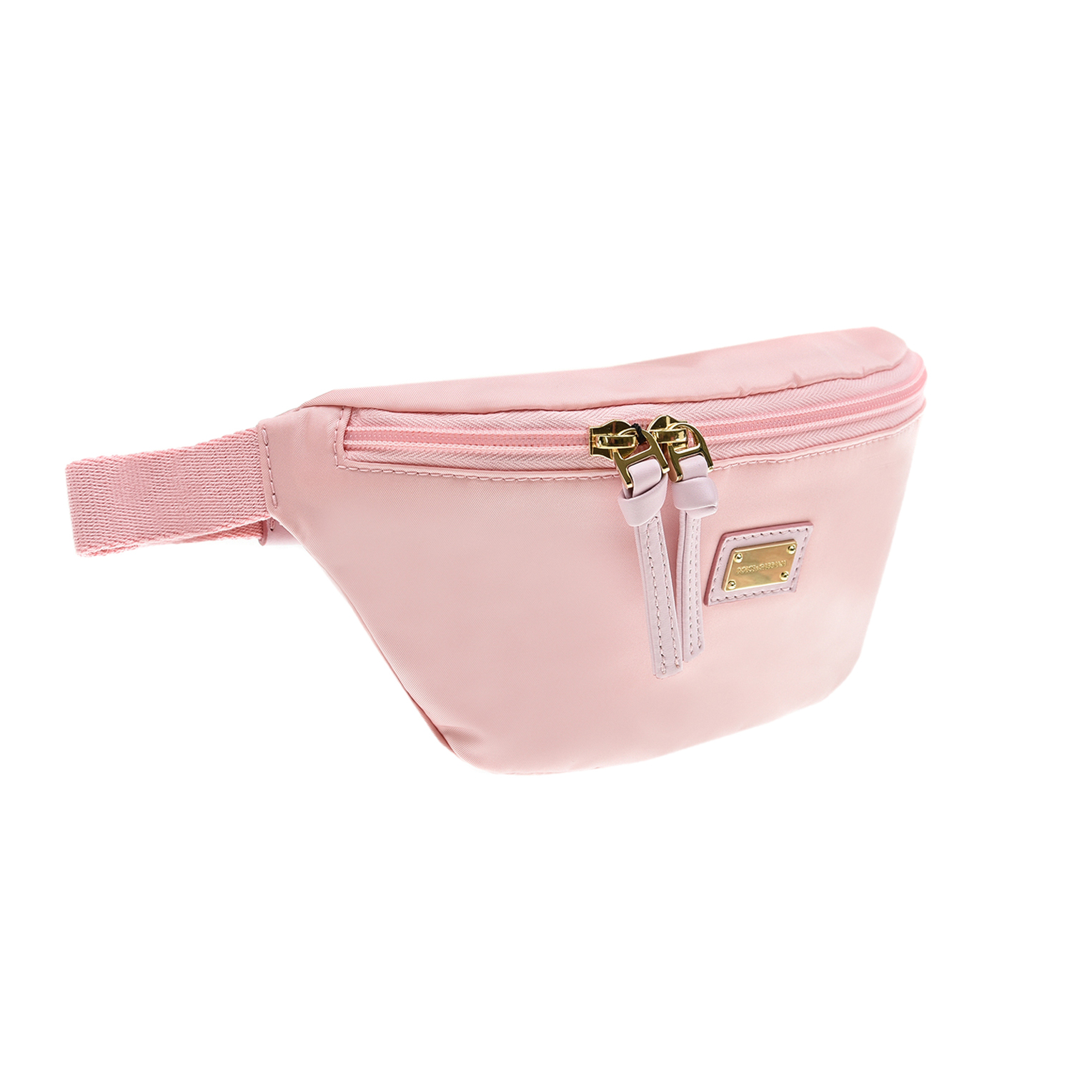 Розовая поясная сумка с логотипом 13х22х7 см Dolce&Gabbana детская, размер unica, цвет розовый - фото 3