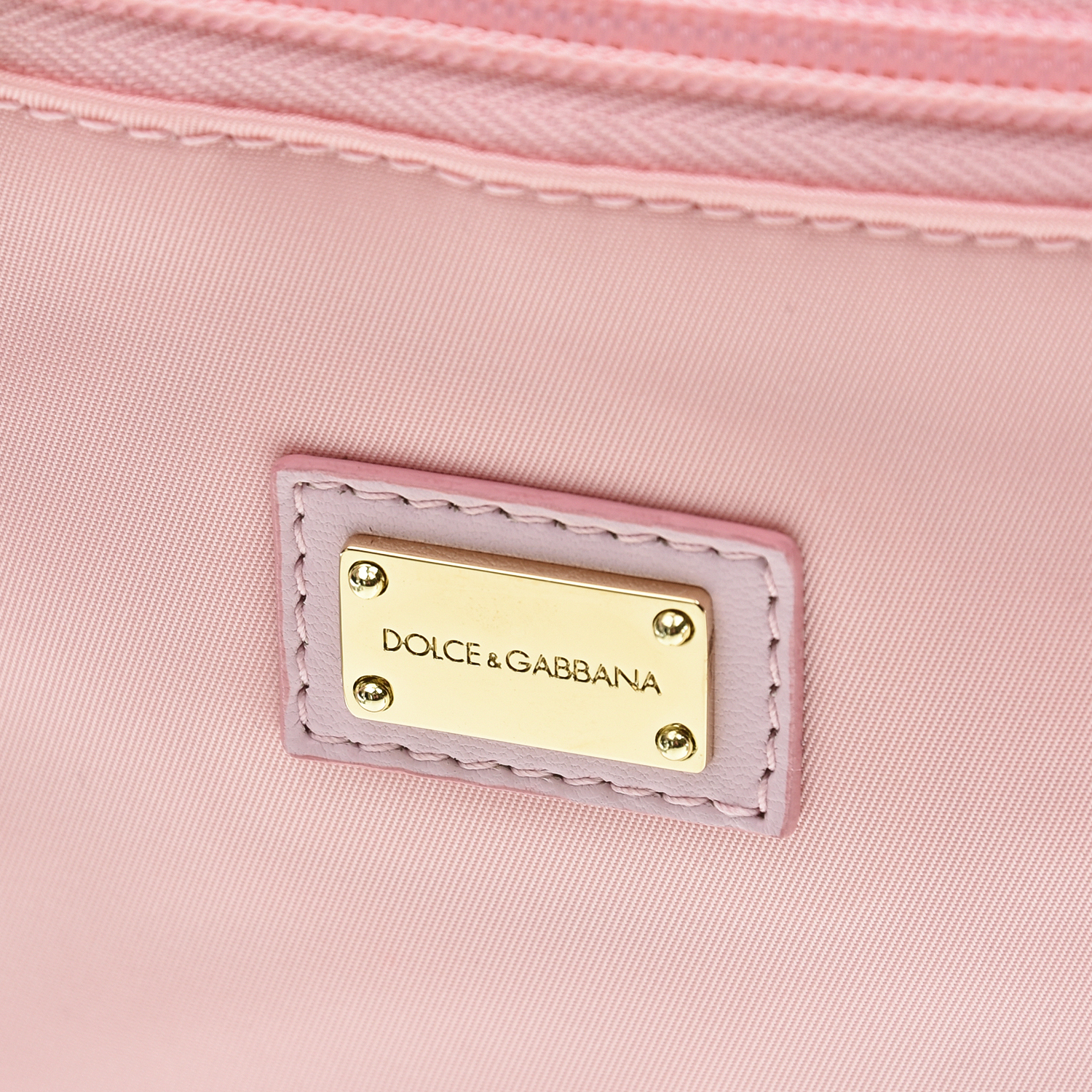 Розовая поясная сумка с логотипом 13х22х7 см Dolce&Gabbana детская, размер unica, цвет розовый - фото 8