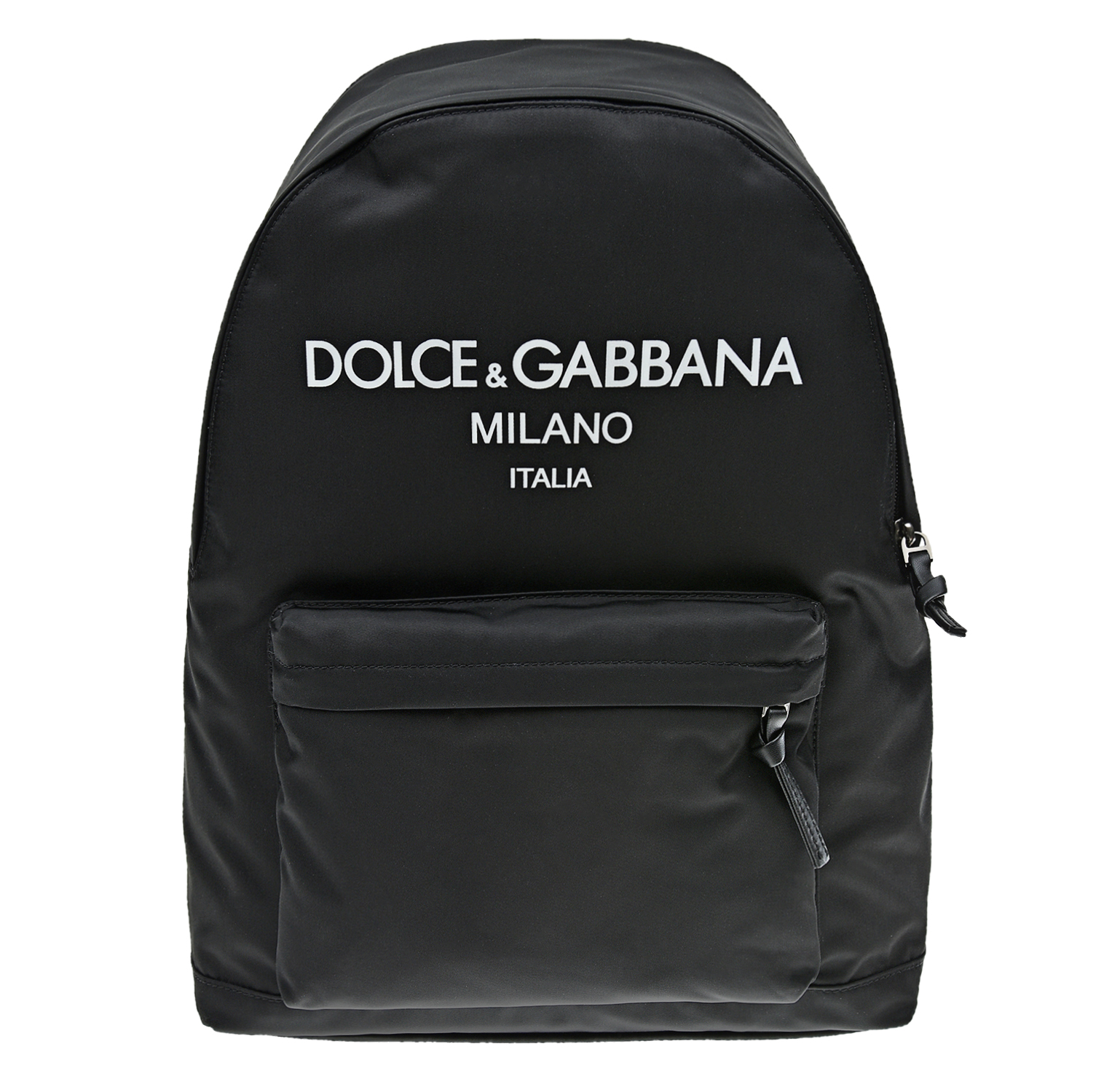 Черный рюкзак с логотипом, 40x30x10 см Dolce&Gabbana детский, размер unica