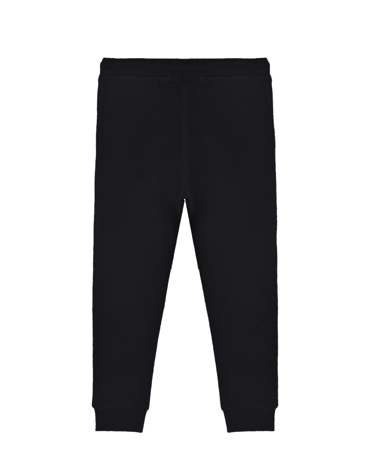 Черные спортивные брюки с полосками Dsquared2 детские, размер 152, цвет черный - фото 2