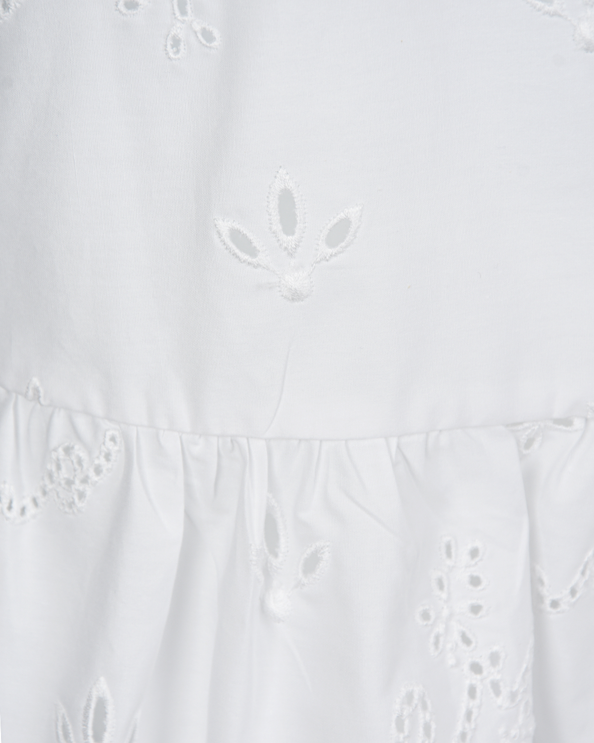 Белое платье с шитьем Ermanno Ermanno Scervino, размер 40, цвет белый - фото 3