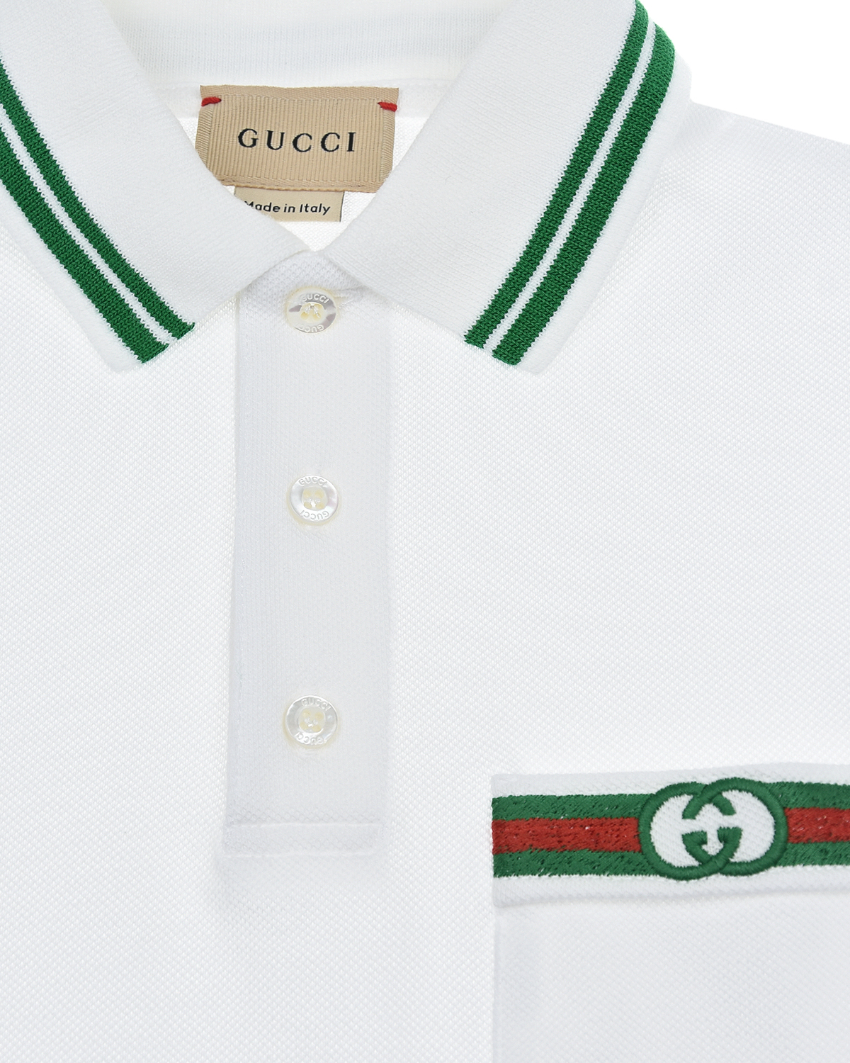 Женское Polo Gucci с цветком