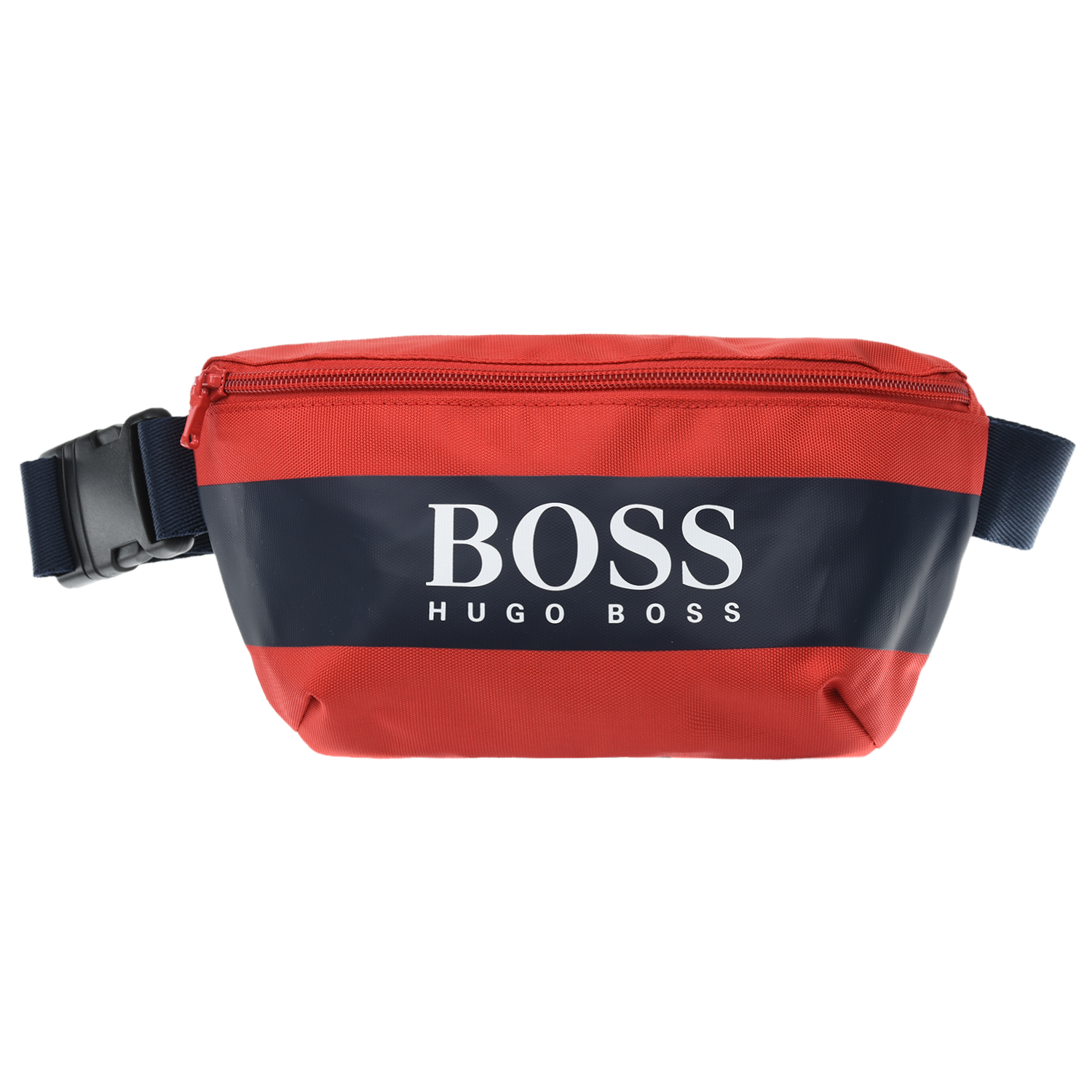 Красная сумка-пояс с логотипом, 25x13x4 см Hugo Boss детская, размер unica, цвет красный - фото 1