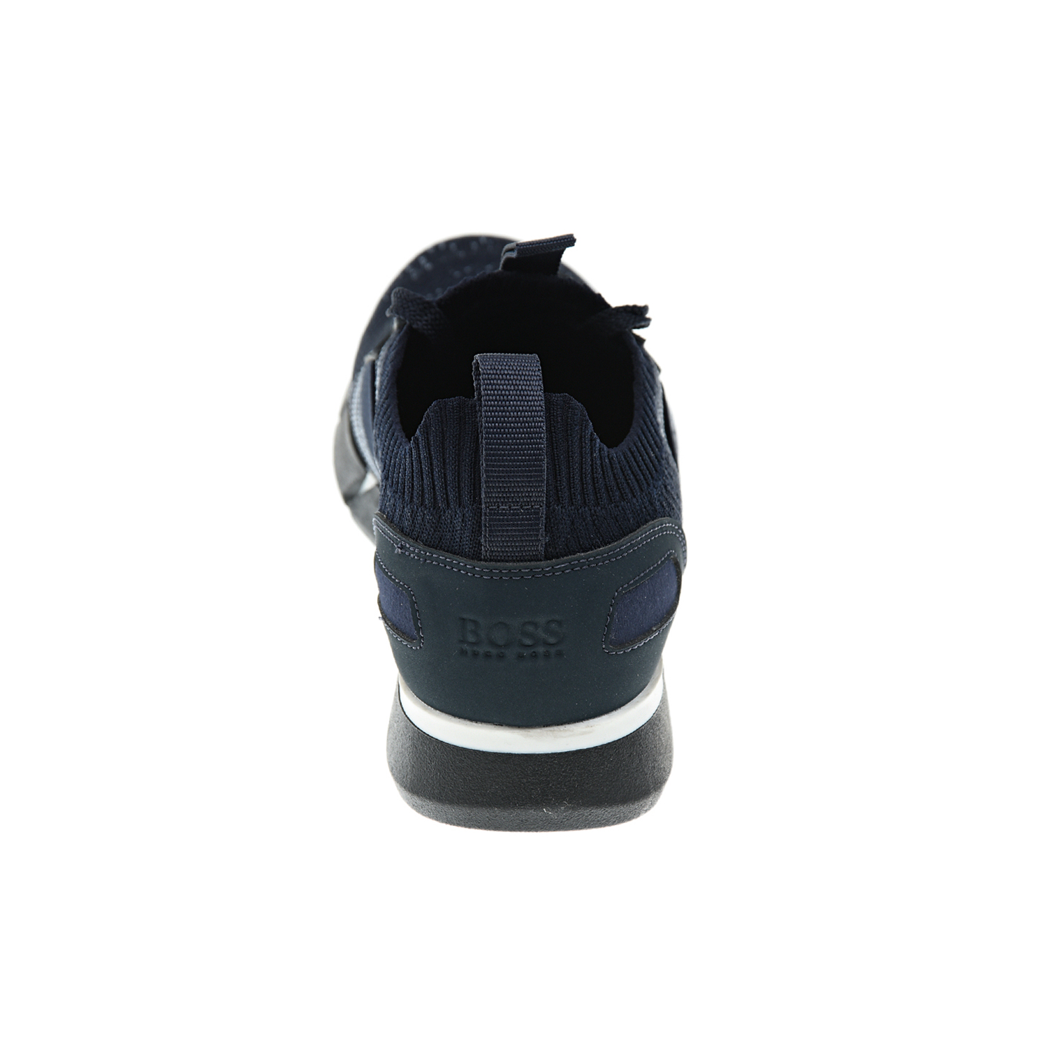 Темно-синие кроссовки-носки Hugo Boss детское, размер 31, цвет синий - фото 3