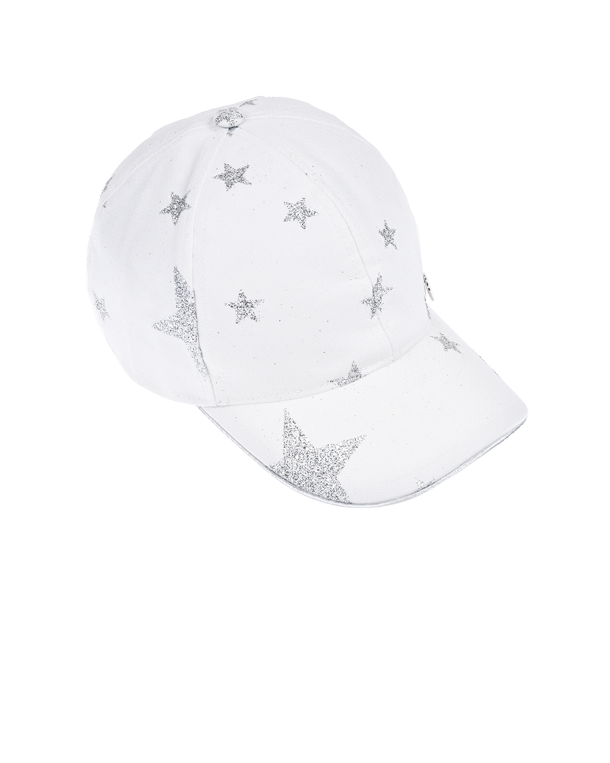 Кепка с звездами из блесток Il Trenino детская, размер 52, цвет белый