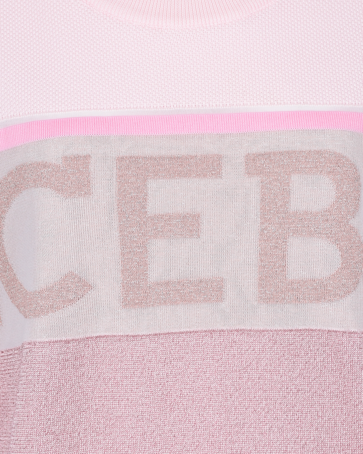 Розовый джемпер с логотипом Iceberg, размер 42 - фото 6