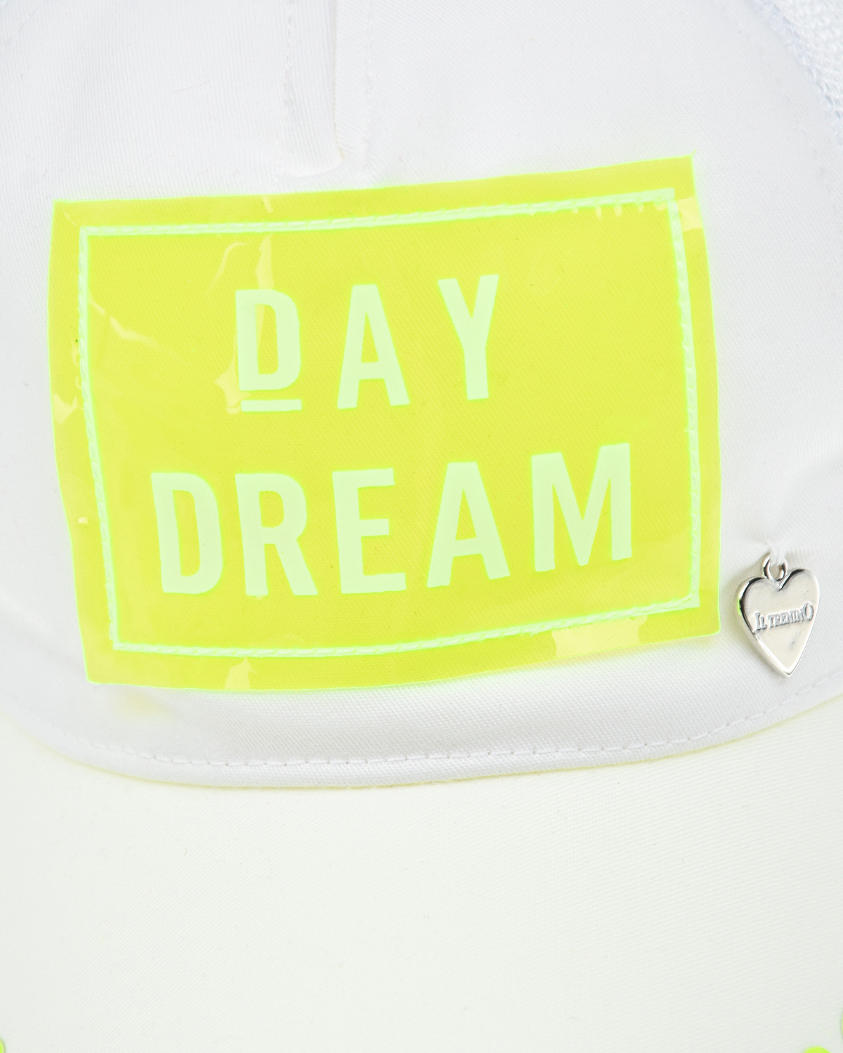 Кепа с принтом "day dream" Il Trenino детская, размер 52, цвет белый - фото 3