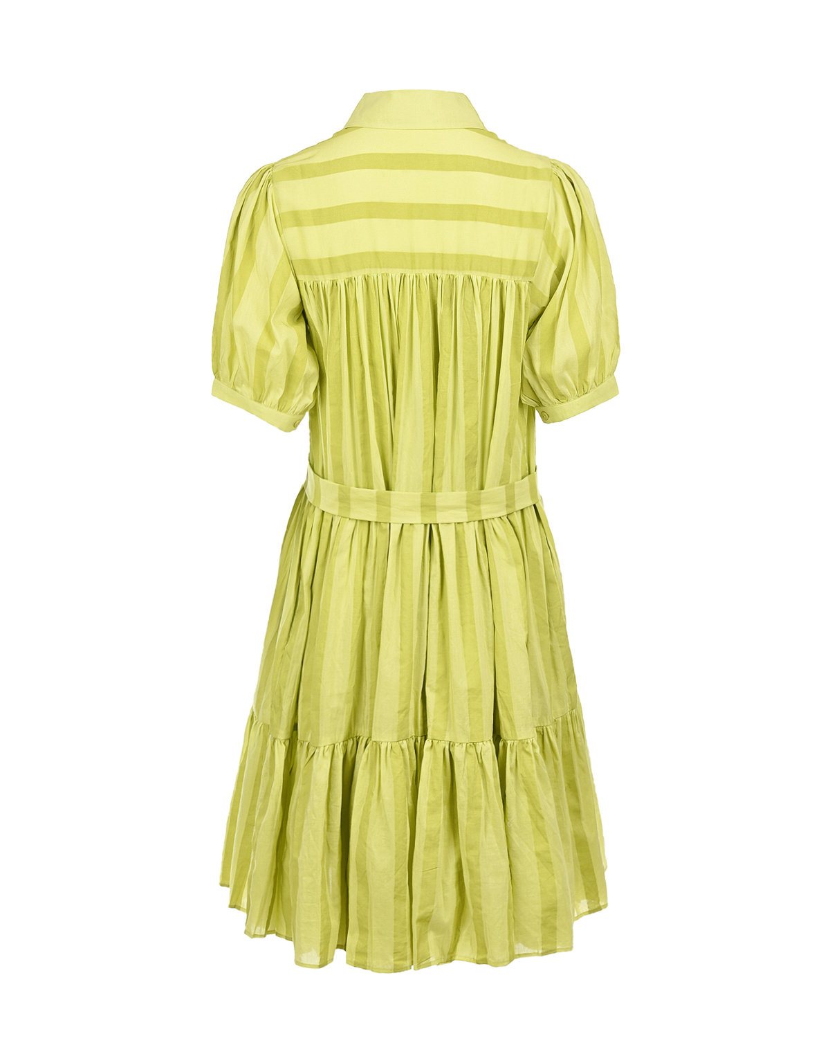 Платье лимонного цвета в полоску LOVE BIRDS, размер 40 - фото 5