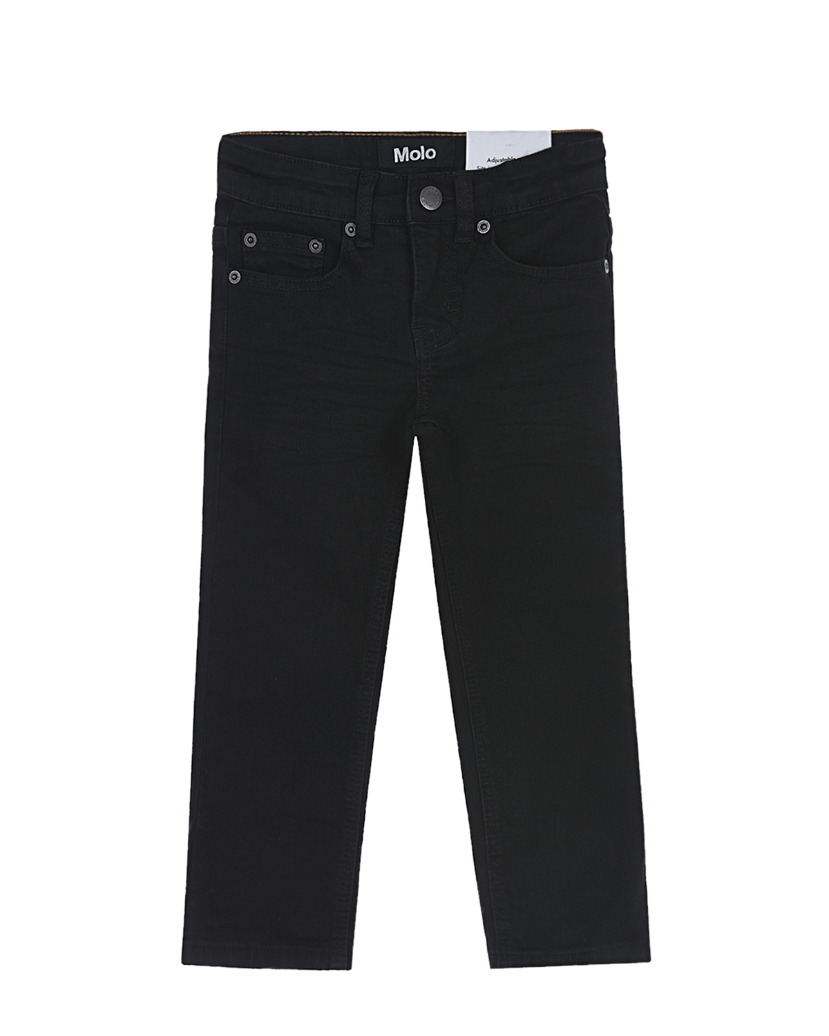 Черные прямые джинсы Molo детские, размер 104, цвет черный