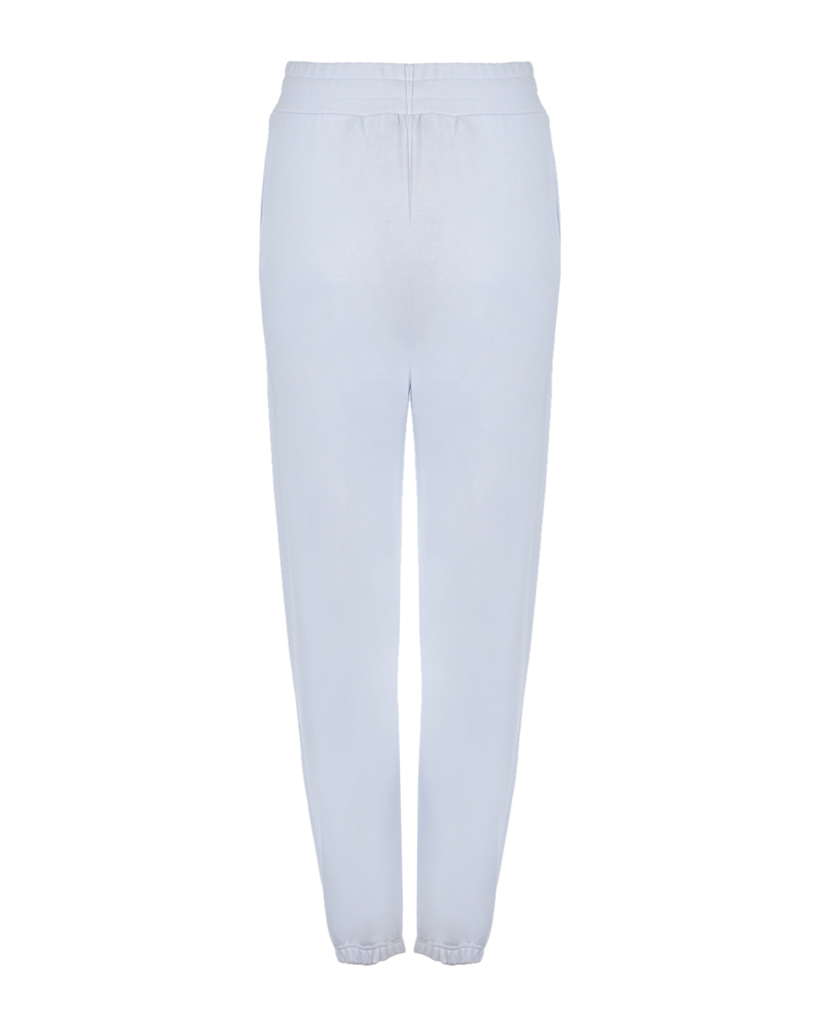 Спортивные брюки на резинке MSGM, размер 38, цвет белый - фото 5