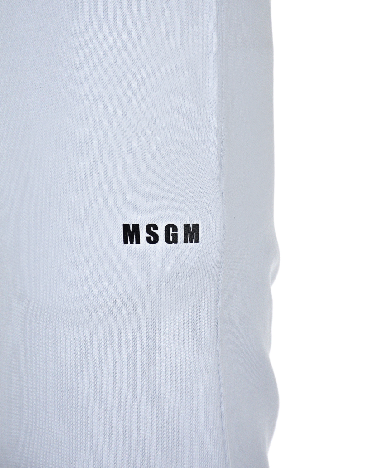 Спортивные брюки на резинке MSGM, размер 38, цвет белый - фото 6