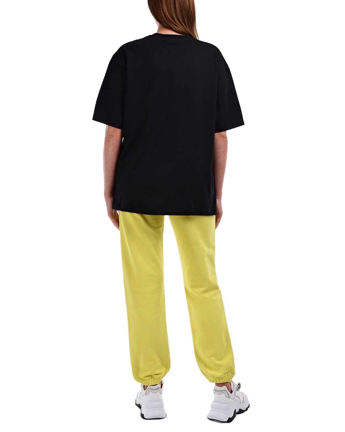 Желтые спортивные брюки MSGM, размер 40, цвет желтый - фото 3