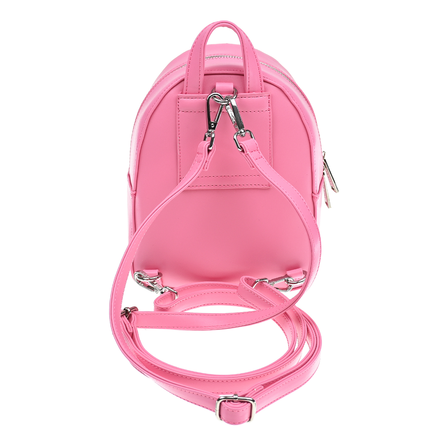 Розовый рюкзак с белым логотипом MSGM детский, размер unica - фото 3